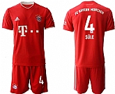 2020-21 Bayern Munich 4 SULE Home Soccer Jersey,baseball caps,new era cap wholesale,wholesale hats